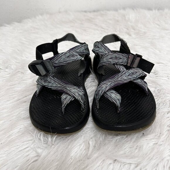 Chaco Women’s Sandals ZX2 Yampa Pixel Weave Slingback Toe-Loop J103426 Sz 6 Blue - Picture 2 of 12